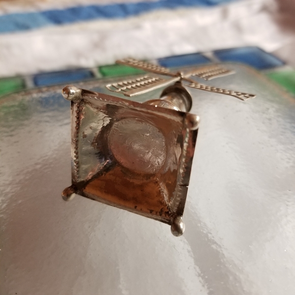 Antique Dutch Sterling Silver Windmill Figurine - Picture 13 of 16